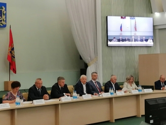 Девятое пленарное заседание Общественной палаты Брянской области 